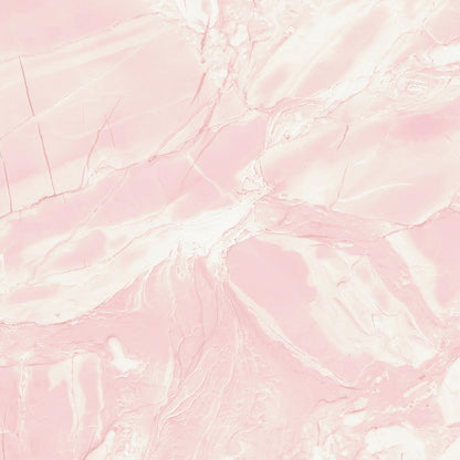 Serenity & Grace in Pink Marble Wallpaper